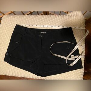 Women Black Express Shorts